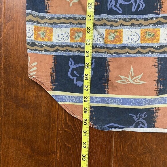 The Territory Ahead Vintage Tribal Print AOP Button Down Multicolor Shirt Medium - Picture 6 of 7